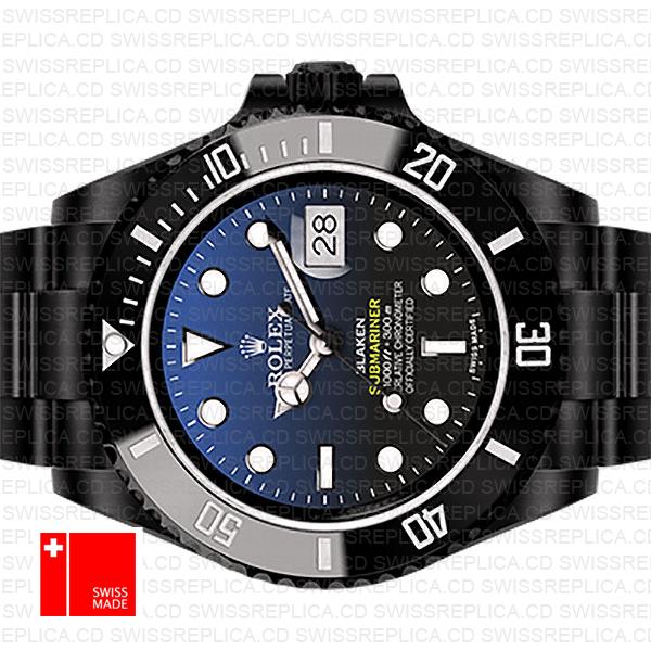 Rolex Bamford Submariner Ceramic Date Spirit (Blue) Black Dial replica  watch - Replica Magic Watch